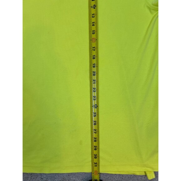 Foundry Men’s Lightweight Quick-Dri Bright Yellow Performance Golf Polo 2XL - Picture 7 of 8